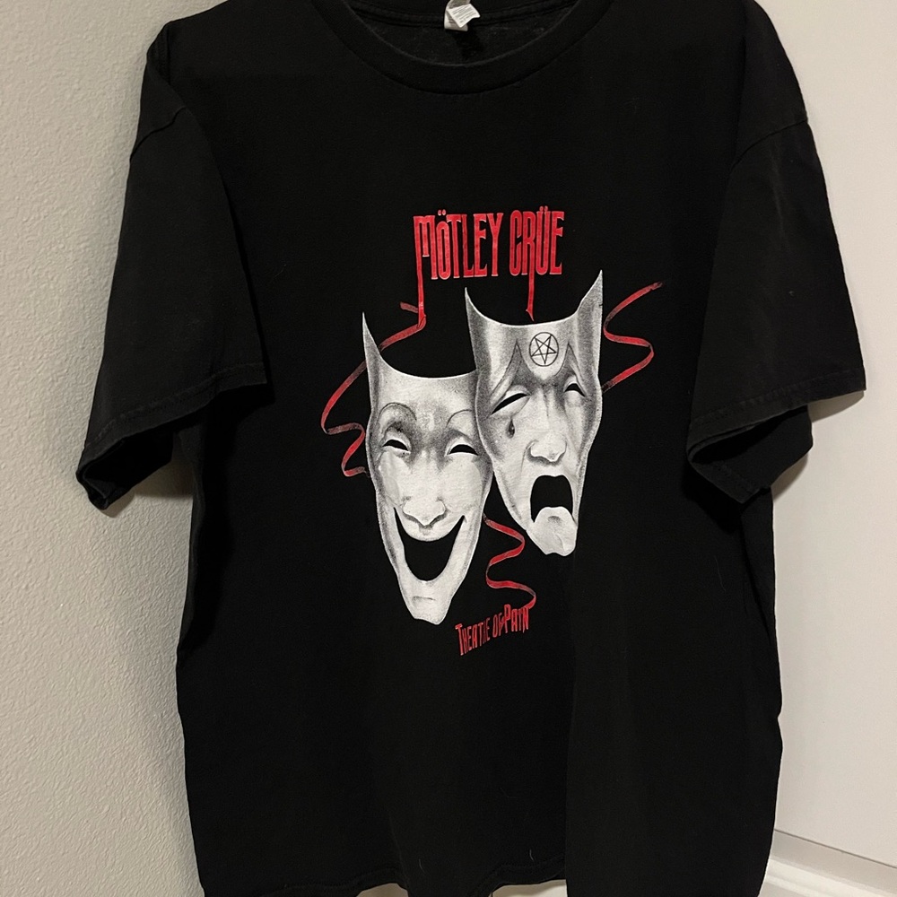 Vintage Mötley Crüe Black Graphic T-Shirt Men’s XL USED!